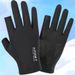 Sports Ice Silk Sun Protection Gloves For Men And Women, Thin Non-Slip Cycling Fishing Breathable Two-Finger Driving_desvips.com