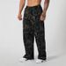 New Jogger Straight Trendy Fitness Men's Camouflage Wide Leg Pants Breathable Running Sweatpants Loose Men Trousers_desvips.com