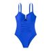 2025 New Style Slimming Conservative One-Piece Swimsuit For Women, Shaping And Tummy Control Bikini Swimwear_desvips.com