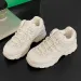 Genuine Leather Thick Soled Round Toe Sports with Mh for Breathability Comfort Casual and Versatile Outdoor Hiking_desvips.com
