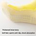 Non Slip Soccer Socks Mid Calf Sweat Wicking Adhesive Coated Odor Resistant Running Yoga Socks_desvips.com