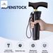 Stick Foldable Trekking Poles Walking Sticks Anti Shock Telescopic Stick Hiking Stick Mountaineering_desvips.com