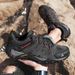 Running Summer Sports Men's Spring And Autumn Breathable Casual Walking Shoes Lace-Up Lightweight Solid Color_desvips.com