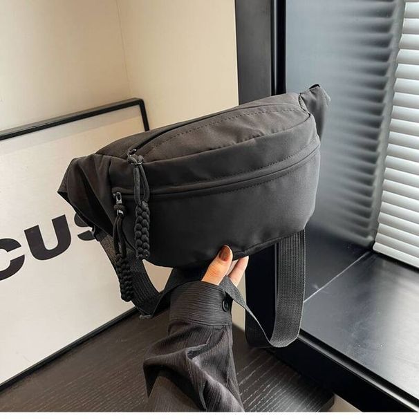 Nylon Casual Women Crossbody For Men Sports Chest Niche Versatile Ins Waist Bag_desvips.com