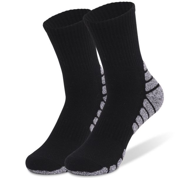 Sports Terry Towel Bottom Mid-Calf Outdoor Hiking Professional Grade Running Socks_desvips.com