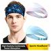 Sports Headband For Running Basketball, Breathable And Sweat-absorbing, Fitness Yoga Anti-sweat, Unisex Hairband_desvips.com