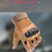 Tactical Gloves Half Finger Hard Shell Anti-Slip Wear-Resistant Joint Protection Warmth Cut-Resistant Military Enthusiast Combat Training Gloves_desvips.com