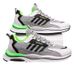 Breathable Mesh Sports Korean Fashion Trend Travel Running Shoes Casual Men's Sneakers Flat Heel Cross Buckle Design_desvips.com