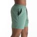 Men's Breathable Running Shorts - Quick-Dry & Stretch For Gym & Jogging (Mesh Panels Loose Fit Black/Blue)_desvips.com