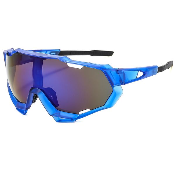 Sports Sunglasses Outdoor Cycling Sunglasses Windproof And UV Proof Colorful Sports Glasses_desvips.com