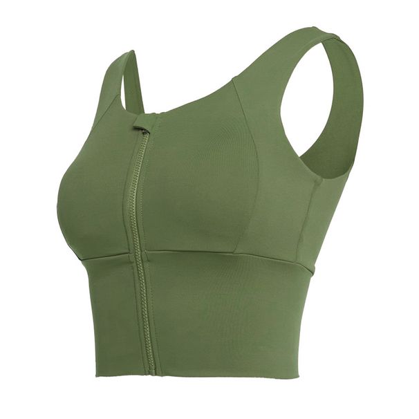 LazyZoom Women's Bra Without Underwire High Impact Shockproof Professional Running Fitness Yoga Vest Pilates Sports Underwear_desvips.com