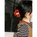 Tagi. "Haha" Puppy Square Acrylic Hollow Seamless Shark Clip Cute Hair Claw_desvips.com