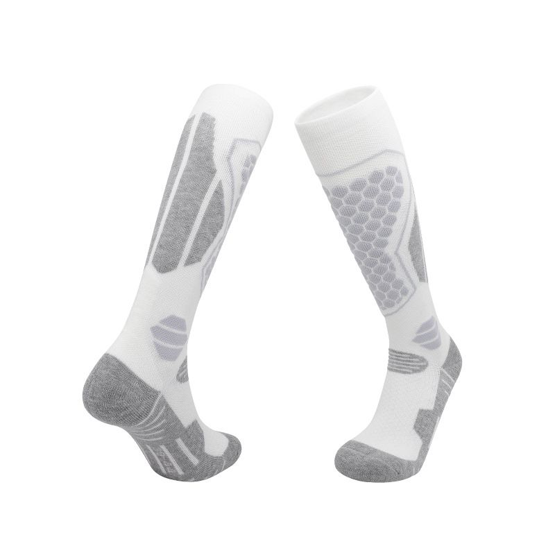 Antibacterial Ski Merino Wool Long For Hiking, Warm Socks, Non-slip Professional Snow Socks Wholesale_desvips.com