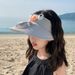 Children's With Electric Fan Summer Sunshade Sun Protection Outdoor Wide Brim Visor For Boys And Girls Baby Hat_desvips.com