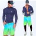 2025 New Men's Diving Long Sleeve Sun Protection Quick-Dry Swimsuit Jellyfish Surfing Suit Snorkeling Set_desvips.com