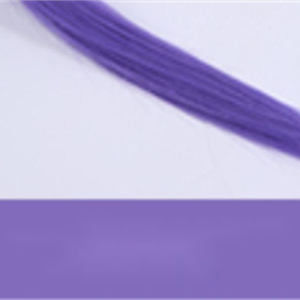 Clip-on Realistic Colored Hairpieces, Highlights, Invisible Extensions, DIY Hair Dyeing, Fashionable Hairband Dyeing_desvips.com