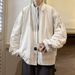 Cleanfit Autumn Winter European American Bomber Men 2025 New Thin Spring Baseball Jacket Vintage Coat_desvips.com