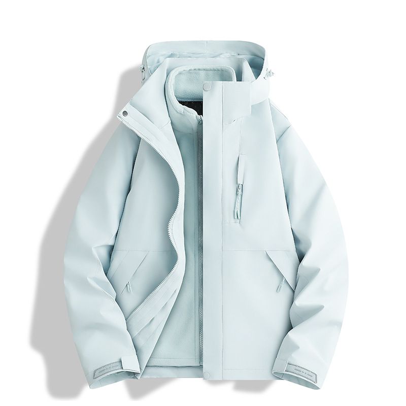 2025 New Style Autumn Winter Cold Season Outdoor Sports Comfortable Warm Windproof Waterproof 3-in-1 Jacket_desvips.com
