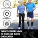 6Pairs Multi-color Compression Long Golfs Tube Men Women Over Knee Compress Outdoor Running Nursing Calf Socks_desvips.com