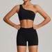 European And American New Style Tight Yoga Quick-Dry Breathable Barely-There Fitness Wear For Women Outdoor Running_desvips.com
