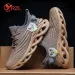 YRZL Mens Sport Breathable Lightweight Sneakers Outdoor Mesh Black Running Athletic Jogging Tenis Walking Shoes Man_desvips.com