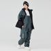 New For Women Men, Winter Outdoor Jacket Pants, Snowboard And Snow Ski Suit Set_desvips.com