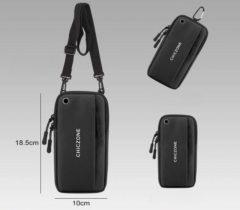 New Model Waist Men, Water-resistant Mini Shoulder Crossbody Phone For Women, Arm Bag, Wrist Bag_desvips.com