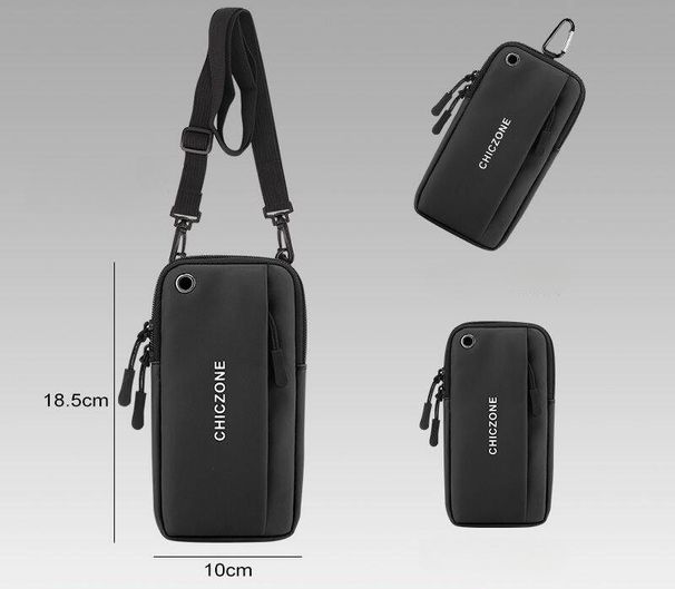 New Model Waist Men, Water-resistant Mini Shoulder Crossbody Phone For Women, Arm Bag, Wrist Bag_desvips.com