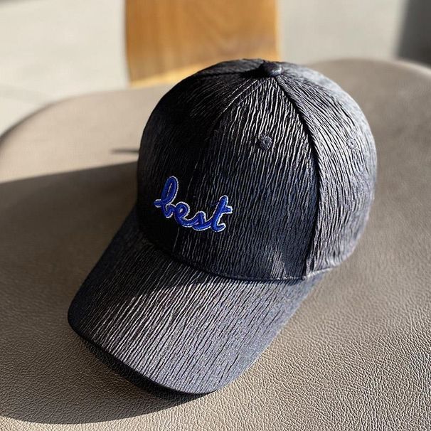 Embroidered Letter Spring, Summer, And Autumn Fashion Versatile Baseball Cap For Men And Women, Outdoor Sunshade Hat Couple Version_desvips.com