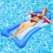 Inflatable PVC Hammock & Water Float - Heavy-Duty Mesh Pool Lounger For Swimming Sunbathing And Relaxation_desvips.com