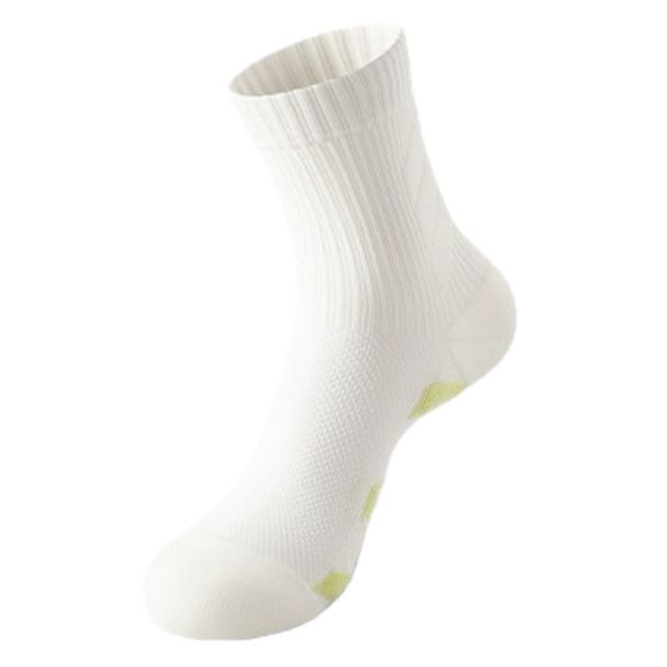 Women's Mid Calf Athletic Socks Thick Terry Cloth Sole Professional Fitness Badminton Socks For Running Marathon Spring Summer_desvips.com