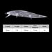 Chan’sHuang 20PCS Unpainted Blank Lures 10.5cm 7.2g Floating Long Cast Minnow DIY Handmade Artificial Fishing Bait_desvips.com