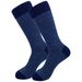 5 Pairs Mens Dress Stripe Plus Size,High Quality Combed Cotton Crew Socks,business Cool Breathable Casual Socks For Men_desvips.com