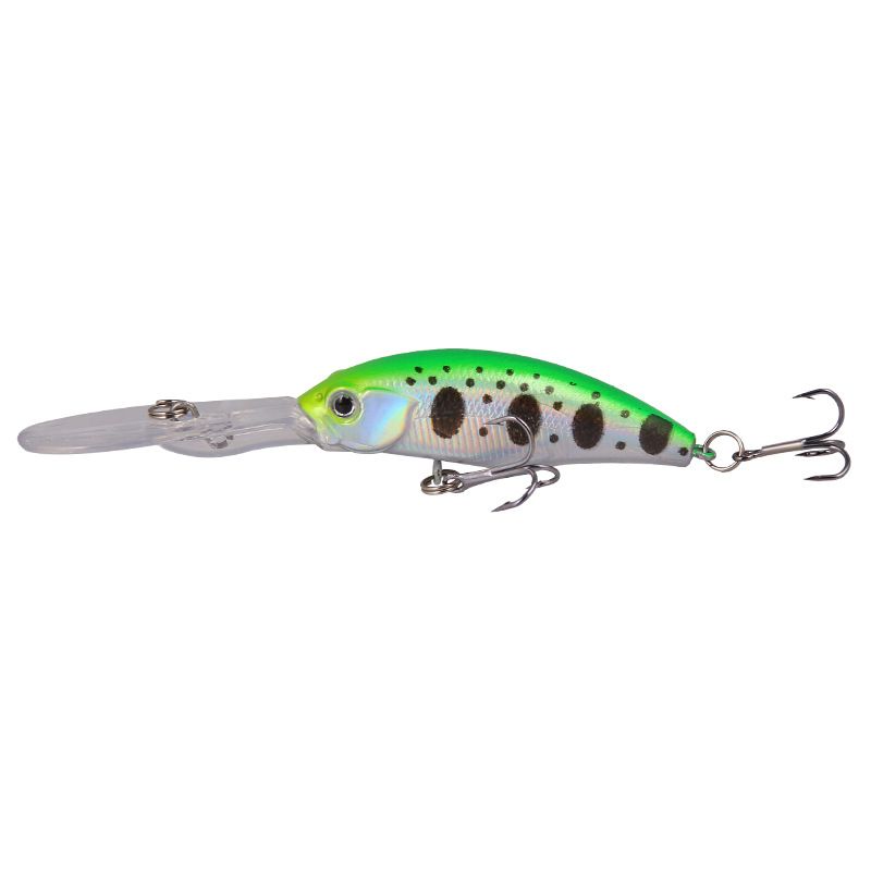 Lure Bait Floating Long Tongue Board Deep Diving Minnow Bait 10CM/7.5G Simulation Hard Bait Fishing Gear_desvips.com