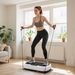 Plataforma Vibratoria Con 50 Velocidades 3 Programas Pantalla LED Mando A Distancia Bandas Elásticas Ejercicio En_desvips.com