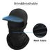 ROCKBROS balaclava With Brim Face Mask Cooling UV400 Protection Breathable_desvips.com