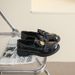 Thick-soled Loafer's Spring And Autumn Retro British Style Small Leather Black Bow Slip-on Soft-soled Single_desvips.com