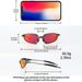 Polarized UV400 Cycling Sunglasses Sandblasted Metal Frame Sports Riding Glasses Outdoor Hiking Mountain Bike Eyewear_desvips.com