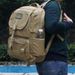 Travel Extra Large Sturdy Outdoor Men's Quilt Canvas Bag_desvips.com