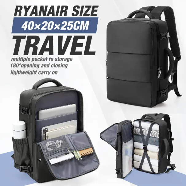 40x30x20 Luggage Cabin Bag,40x30x20 Men Women 15.6inch Laptop Bag Business Travel Backpack,College School Backapck_desvips.com