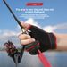 Vilico Outdoor Sports Autumn Wintr Nw Anti-Slip Thr-Fingr War-Rsistant Cut-Rsistant Lur Fishing Glovs_desvips.com