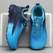Wide Box Toe Sneakers Platform Soles Fashion Casual Sports Shoes Men Running Walking_desvips.com