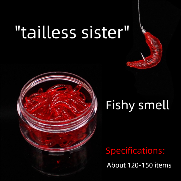 Lure Fishing Artificial Simulation Floating Small Worm Maggot Boxed Fishy Smell Corn Flavor Crucian Grass Silver Carp_desvips.com