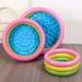 Three Ring Water Feature, Bubble Ball Inflatable Swimming Pool, Round Bubble Bottom Wading Pool, Baby Fishing, Sand Play, Rainbow Portable._desvips.com