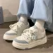 Pink White Sports Shoes Woman Spring Summer Platform Sneakers Vintage Casual Vulcanize Kawaii Tennis Female Flats 240801_desvips.com