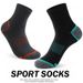 5 Pairs High Quality Lot Men's Casual Breathable Run Sports Male Cotton Winter Black Socks Men Large Size38-43_desvips.com