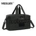 Multi-Purpose Camping Sling Bag – Water-Resistant Oxford Shoulder Pack For Hiking, Picnics & Travel (Black/Tan/Camo, Unisex)_desvips.com