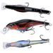 1/5PCS TopwaterHard Bait Artificial Swimbait Bass Pike Jerkbait Minnow Crankbait Wobbler For Fishing Lure Tackle Accessories_desvips.com