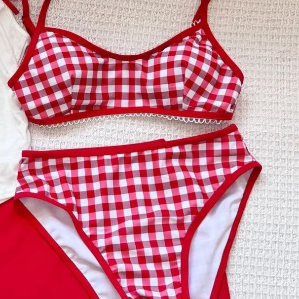 Women's Popular Swimsuit, High-end Seaside Style One-piece Bikini, Stunning For Petite Figures, With A Pure And_desvips.com
