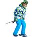 Children's Snowboard Ski Suit Boys Girls Warm Thickened Cotton Jacket And Pants Two-Piece Set_desvips.com